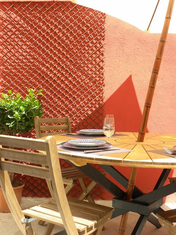 Ferienwohnung La Terrasse Du Marche Aux Fleurs Montpellier Zimmer foto